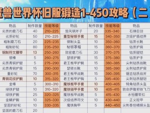 魔兽世界，怀旧服与正式服差异解析及资源管理技巧策略