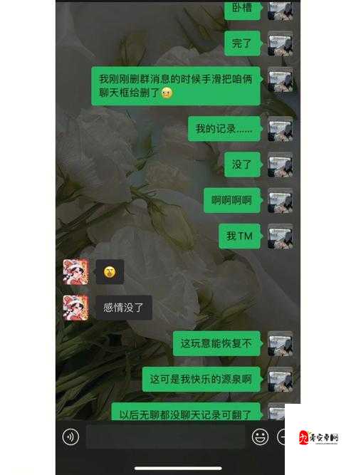 S 与 M 聊天对话照片:温馨的交流时刻