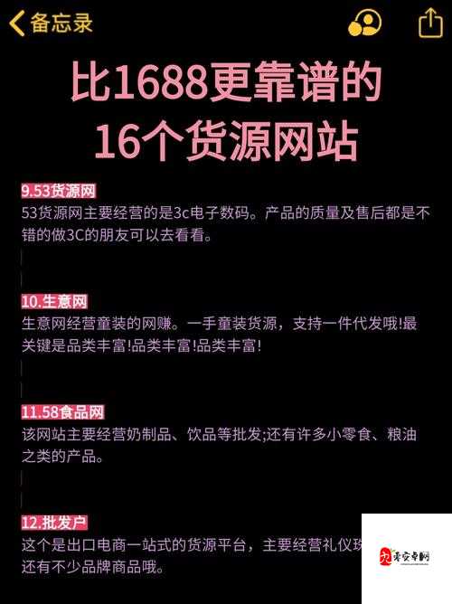 成品网站货源入口:优质货源轻松获取之道