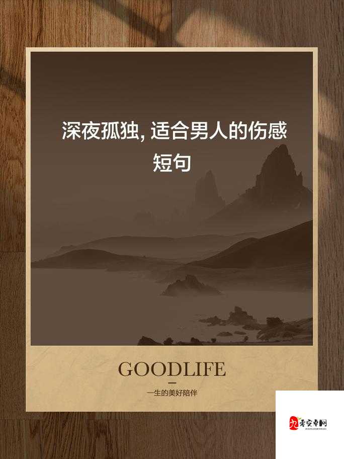适合男人深夜孤独寂寞的句子重新开放:孤独深夜,寂寞男人心