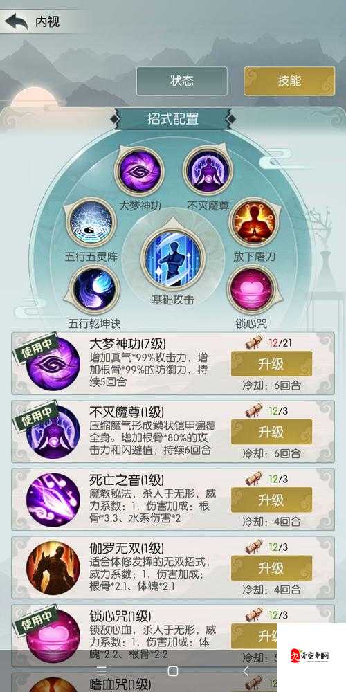 无极仙途非酋根骨流,技能选择与玩法深度剖析