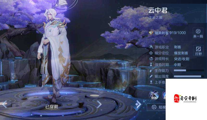 云中君上单,云梦泽的翱翔刺客