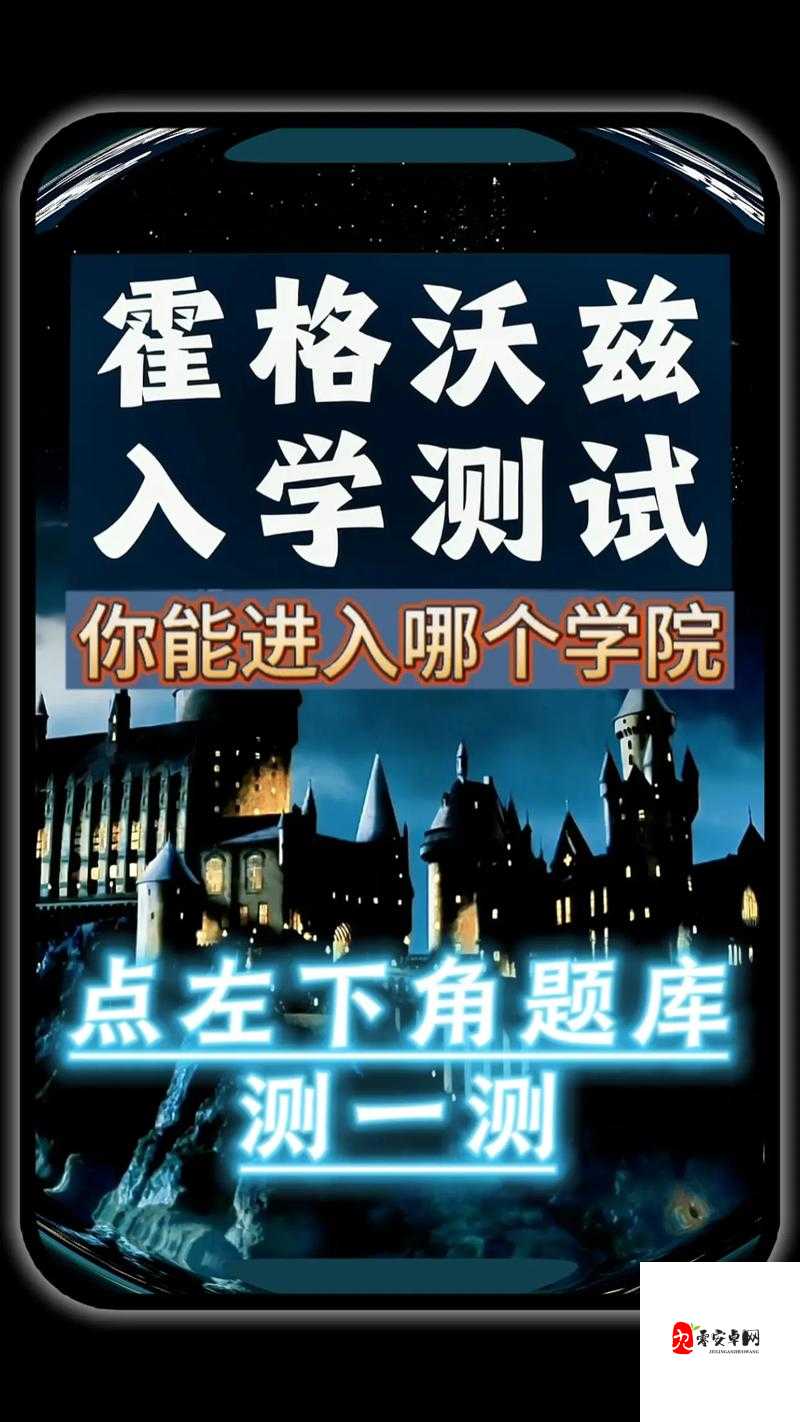 探索霍格沃茨的秘密,哈利波特分院测试全攻略
