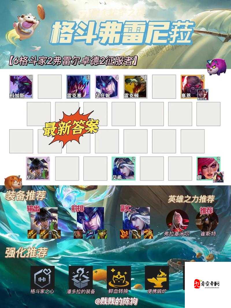 云顶之弈游侠全揭秘,四位英雄各显神通