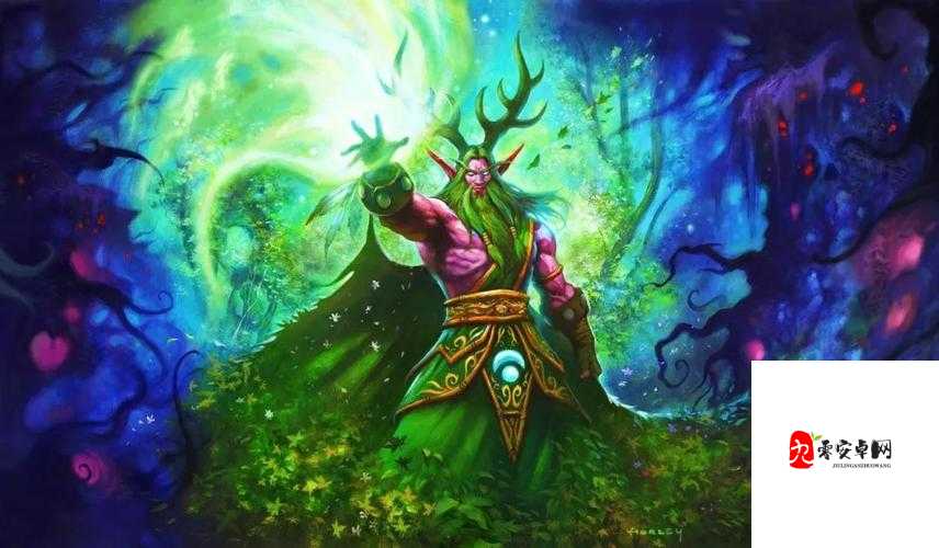 云顶之弈中的德鲁伊英雄,自然之力的守护者