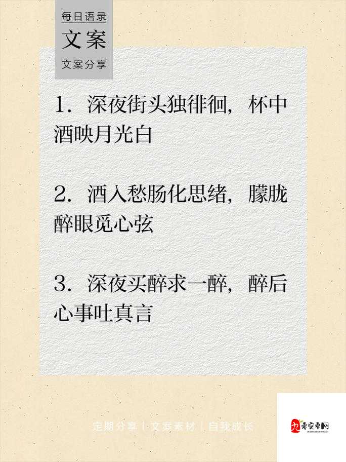 我再也不愿见你在深夜里买醉是什么歌,从资源管理到生活启示