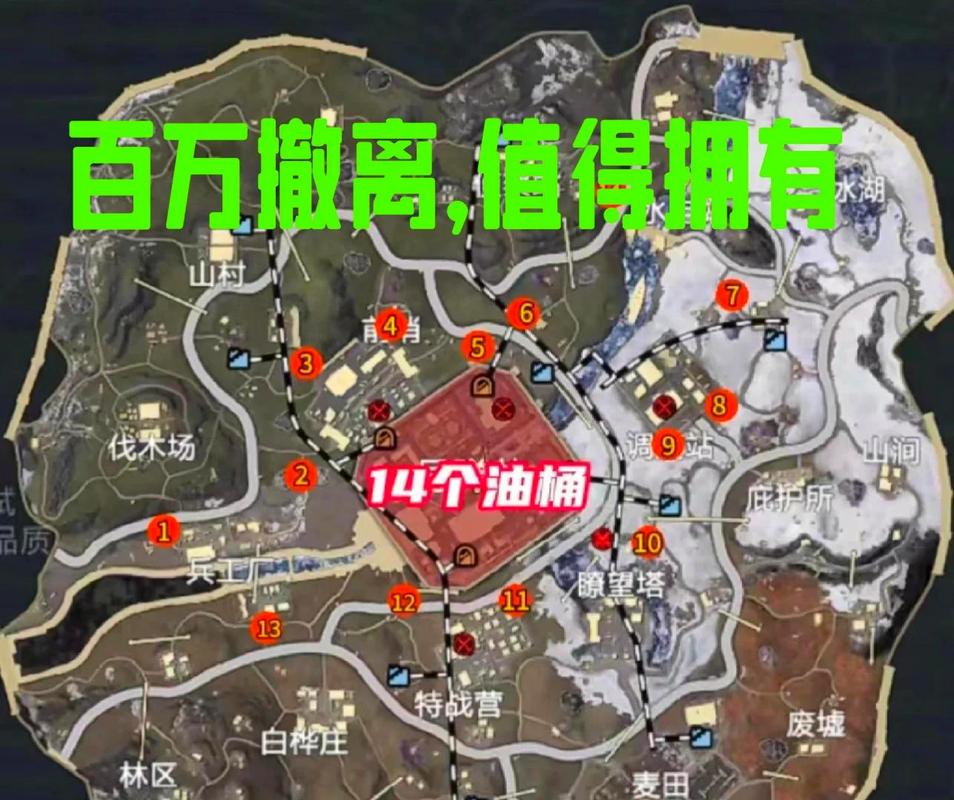和平精英油桶,引爆战场的秘密武器