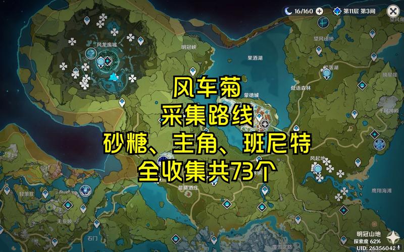 原神风车菊必看!绝美采集路线+隐藏点位全解锁